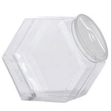 Plastic Hex Jar CandyStore.com