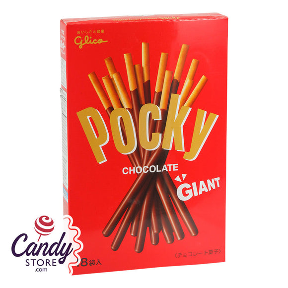 Pocky Sticks Giant Chocolate 5.04oz Box - 10ct CandyStore.com