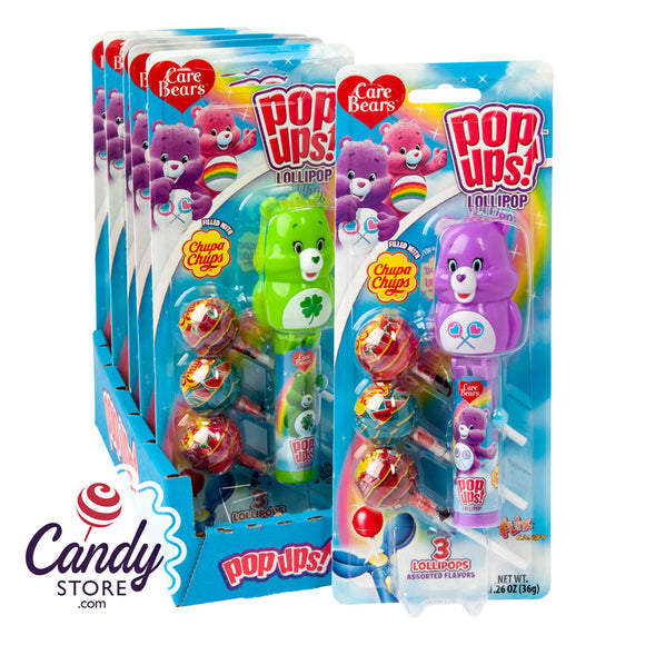 Pop Ups Care Bears Blister Pack 1.26oz - 6ct CandyStore.com