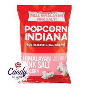 Popcorn Indiana Himalayan Pink Salt Popcorn 4.4oz Bags - 12ct CandyStore.com