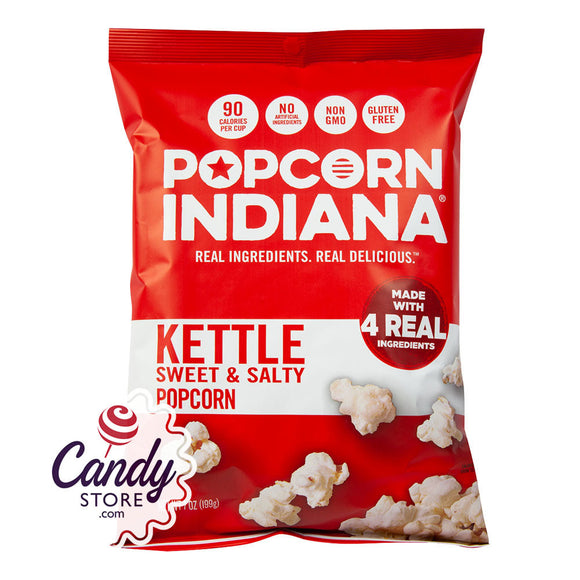 Popcorn Indiana Kettlecorn 7oz Bags - 12ct CandyStore.com