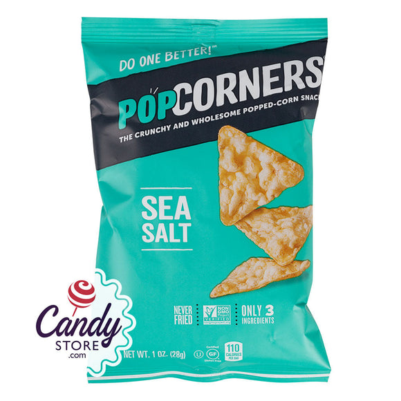 Popcorners Sea Salt 1oz Bags - 40ct CandyStore.com