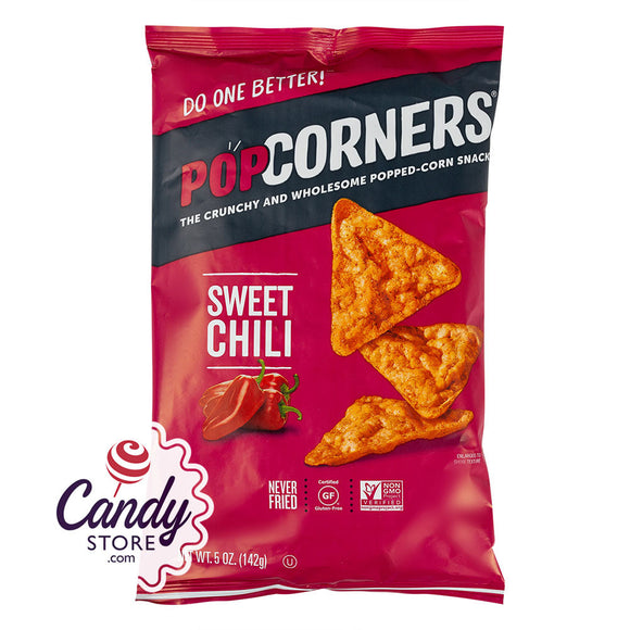 Popcorners Sweet Chili 5oz Bags - 12ct CandyStore.com