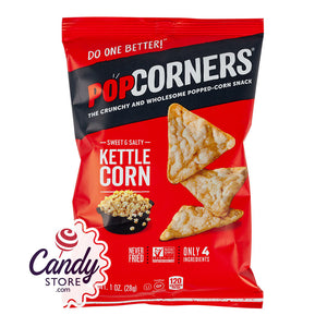 Popcorners Sweet & Salty Kettle Corn 1oz Bags - 40ct CandyStore.com