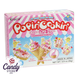 Popin' Cookin' Japanese Tanoshii Cakes Kit 0.09oz Box - 5ct CandyStore.com