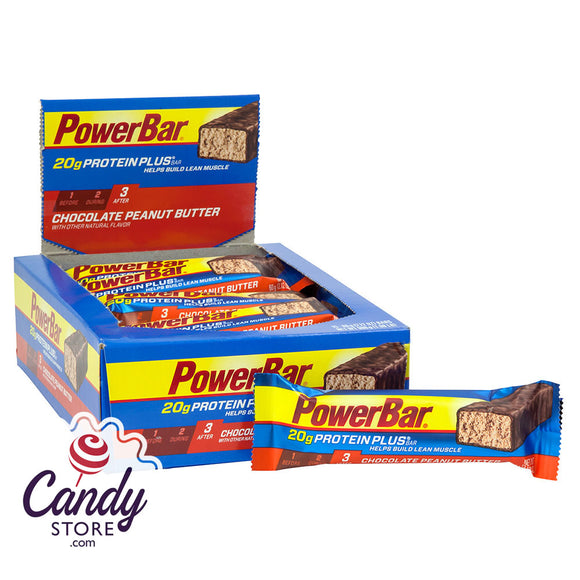 Power Bar Chocolate Peanut Butter Protein Bar 2.12oz - 15ct CandyStore.com