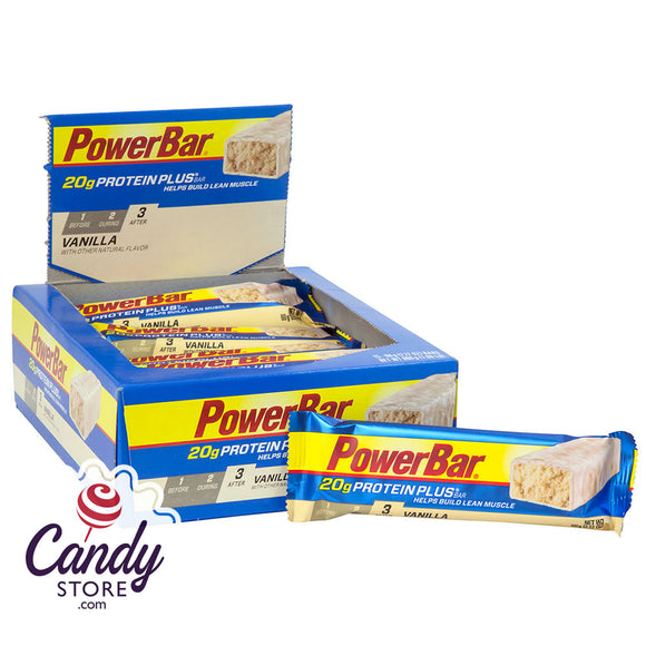 Power Bar Vanilla Protein Bar 2.12oz - 15ct CandyStore.com