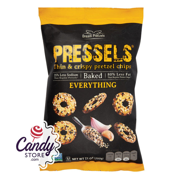 Pressels Pretzel Chips Everything 7.1oz Bags - null CandyStore.com