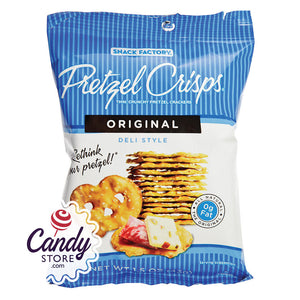 Pretzel Crisps Original 1.5oz Bags - 24ct CandyStore.com