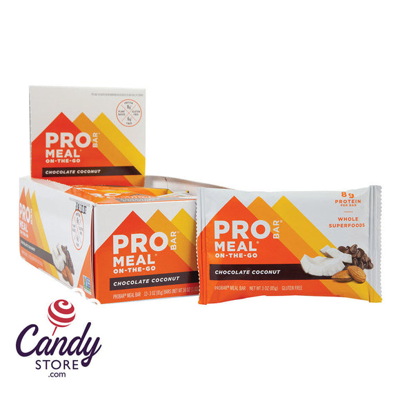 Probar Meal Chocolate Coconut Chew 3oz - 12ct CandyStore.com