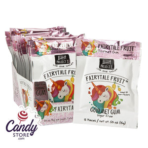 Project 7 Fairytale Fruit Gum 0.53oz - 12ct CandyStore.com