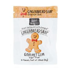 Project 7 Sugar Free Gingerbread Snap Gum Pouch - 12ct CandyStore.com