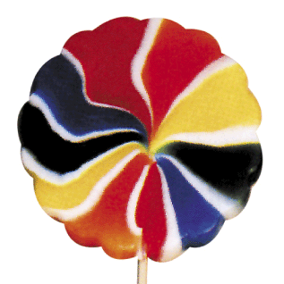 Psychedelic Lollipops - Large - 16ct CandyStore.com