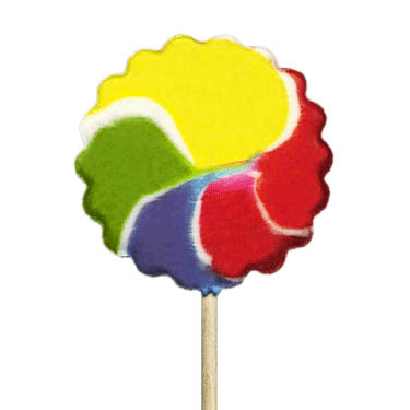 Psychedelic Lollipops - Small - 48ct CandyStore.com