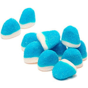 Pufflettes Blue Raspberry Gummy Bites - 5lb CandyStore.com