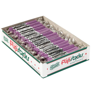 Purple Flipsticks Grape - 48ct CandyStore.com