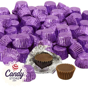 Purple Reese's Cups Miniatures - 4.17lb Bulk CandyStore.com