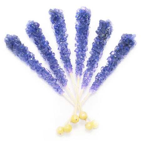 Purple Rock Candy Sticks - 120ct CandyStore.com