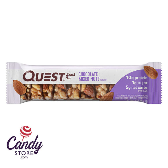 Quest Bar Chocolate Mixed Nuts 1.5oz - 12ct CandyStore.com