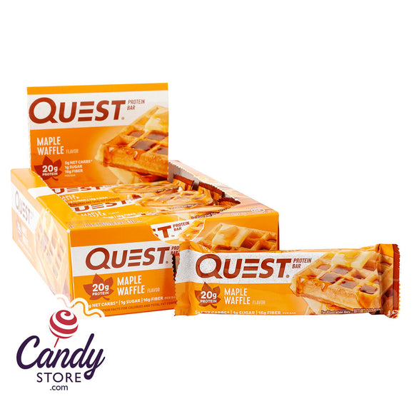 Quest Bar Maple Waffle 2.12oz - 12ct CandyStore.com