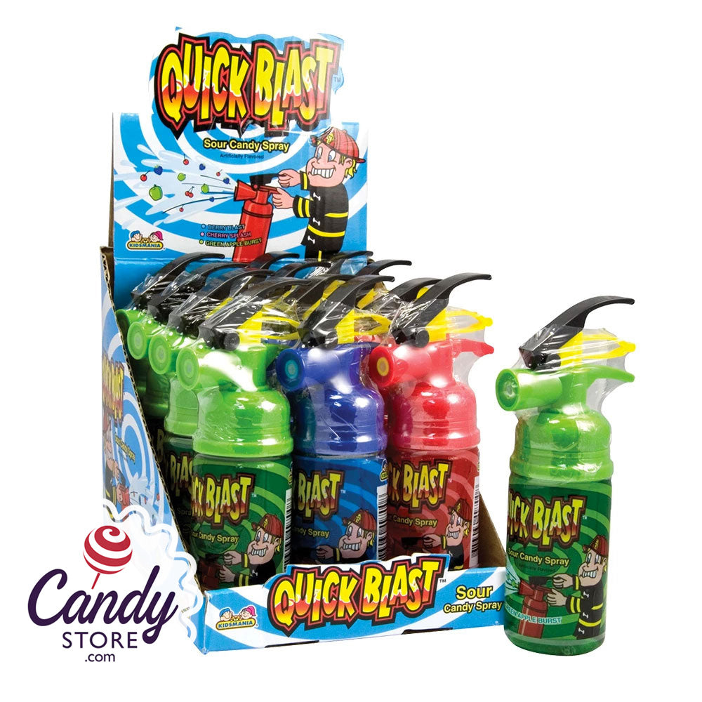 Quick Blast Sour Candy Spray 12ct