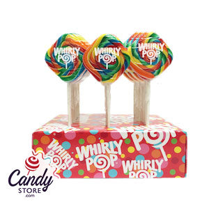Rainbow Diamond Whirly Pops - 24ct CandyStore.com