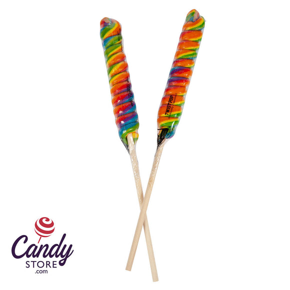 Rainbow Twist Pops 2oz Pennsylvania Dutch - 48ct CandyStore.com