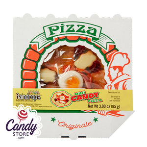 Raindrops Mini Gummy Pizza 4oz - 18ct CandyStore.com