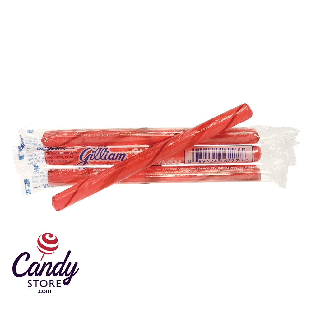 Gummy Sticks Raspberry Raspberry Candy Sticks - 80ct | CandyStore.com