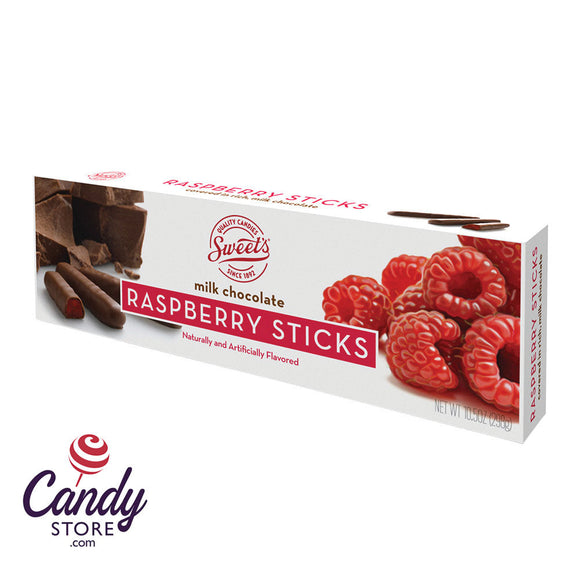 Raspberry Jelly Sticks - Milk Chocolate - 10.5oz - 12ct CandyStore.com