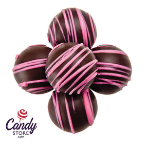 Raspberry Truffles Dark Chocolate Birnn Bite Size - 5lb CandyStore.com