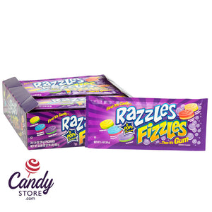 Razzles Fizzles 1.4oz - 24ct CandyStore.com
