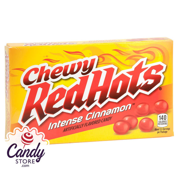 Red Hots Chewy 5oz Theater Box - 12ct CandyStore.com