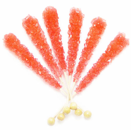 Red Rock Candy Sticks - 120ct CandyStore.com