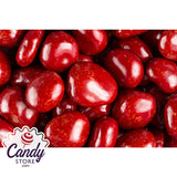 Red Velvet Milk Chocolate Dried Cherries - 10lb CandyStore.com