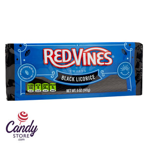 Red Vines Black Licorice 5oz - 24ct CandyStore.com