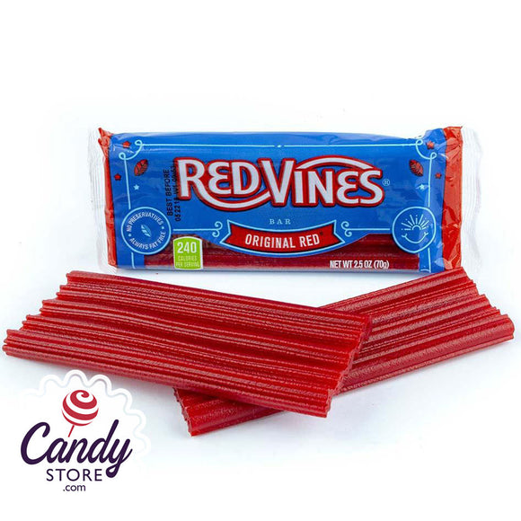 Red Vines Licorice Bars - 24ct CandyStore.com