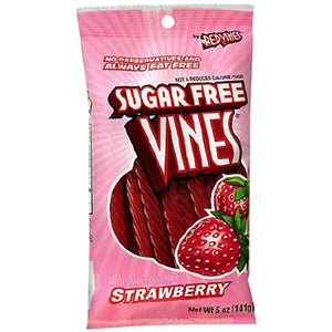 Red Vines Sugar Free Strawberry Licorice Vines - 12ct CandyStore.com