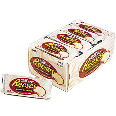Reese's Peanut Butter Cups - White Chocolate - 24ct CandyStore.com