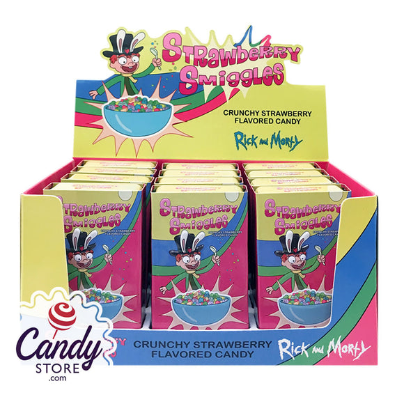Rick And Morty Strawberry Smiggles 1.2oz - 12ct CandyStore.com