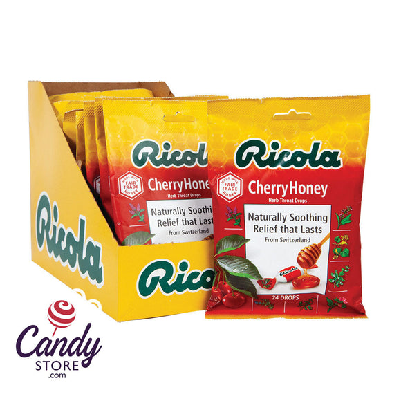 Ricola Cherry Honey Bags - 12ct CandyStore.com