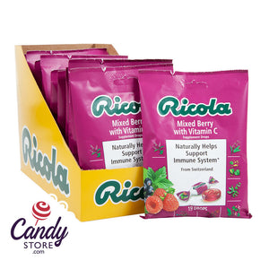 Ricola Mixed Berry With Vitamin C Bags - 12ct CandyStore.com