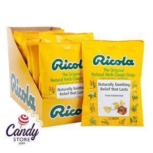 Ricola Original Swiss Herb Bags - 12ct CandyStore.com