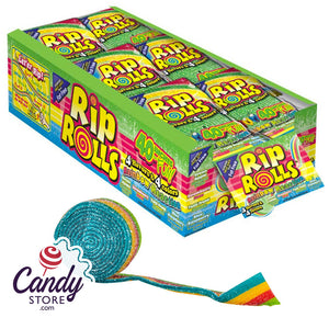 Rip Rolls Rainbow Reaction Candy - 24ct CandyStore.com