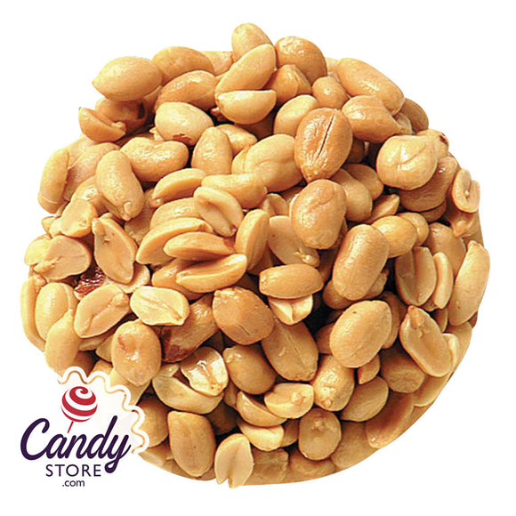 Roasted Unsalted Blanched Peanuts - 10lb CandyStore.com