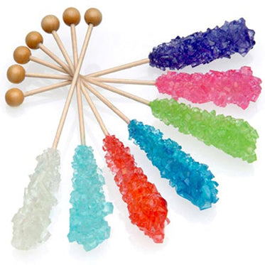 Rock Candy Crystal Sticks - 120ct CandyStore.com