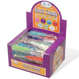 Rock Candy Crystal Sticks Assorted - 60ct Box CandyStore.com