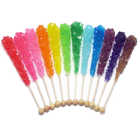 Rock Candy Sticks - Single Colors CandyStore.com
