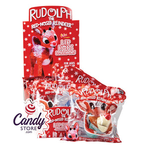 Rudolph Lip Pops 0.8oz Lollipop - 24ct CandyStore.com