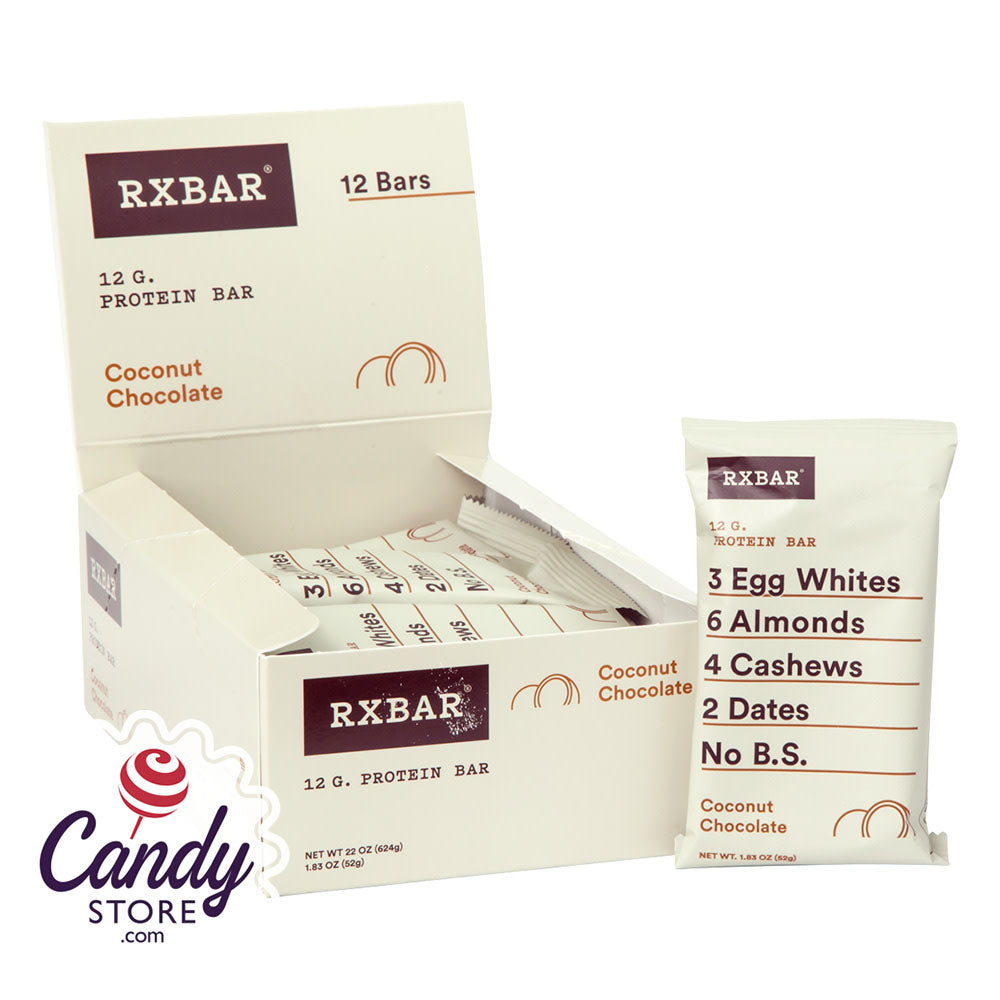 Rx Bar Coconut Chocolate 1.83oz Protein Bar 12ct - CandyStore.com